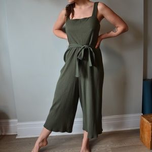 Olive Green Jumpsuit/Romper